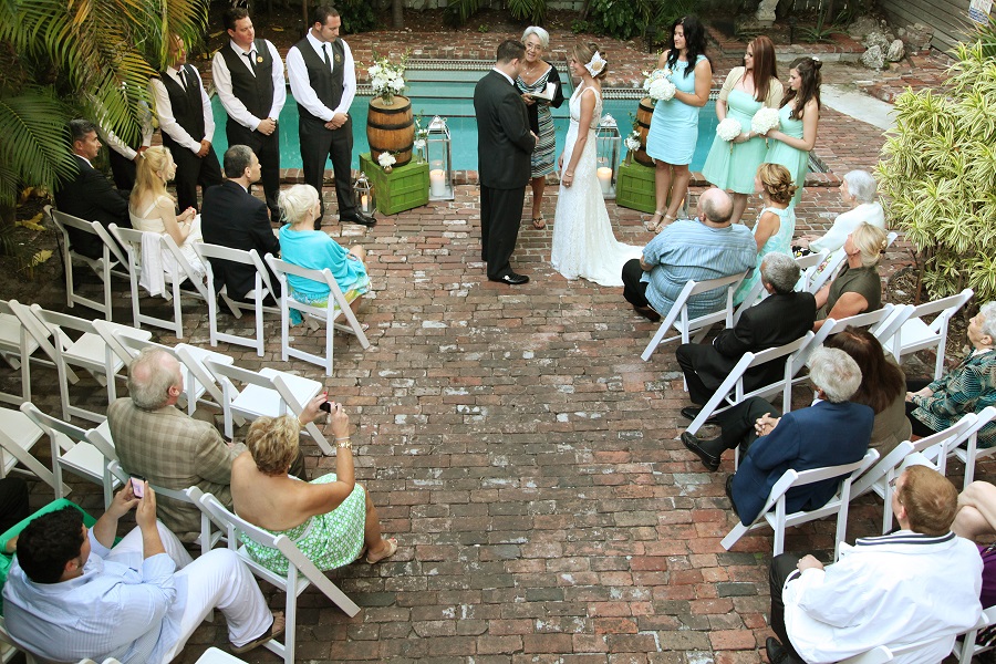 Vacation Home Wedding Key West