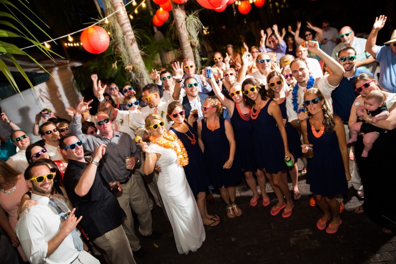 wedding reception music - key west wedding