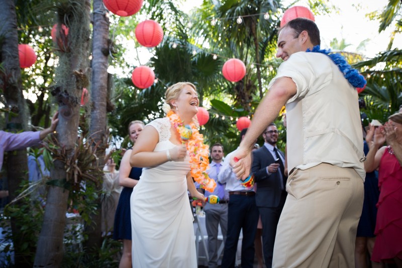 wedding reception music - key west wedding 