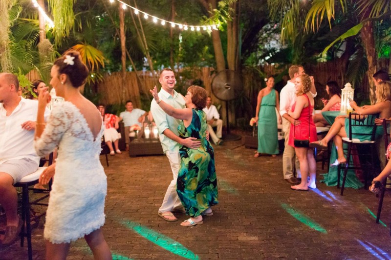 wedding reception music - key west wedding 