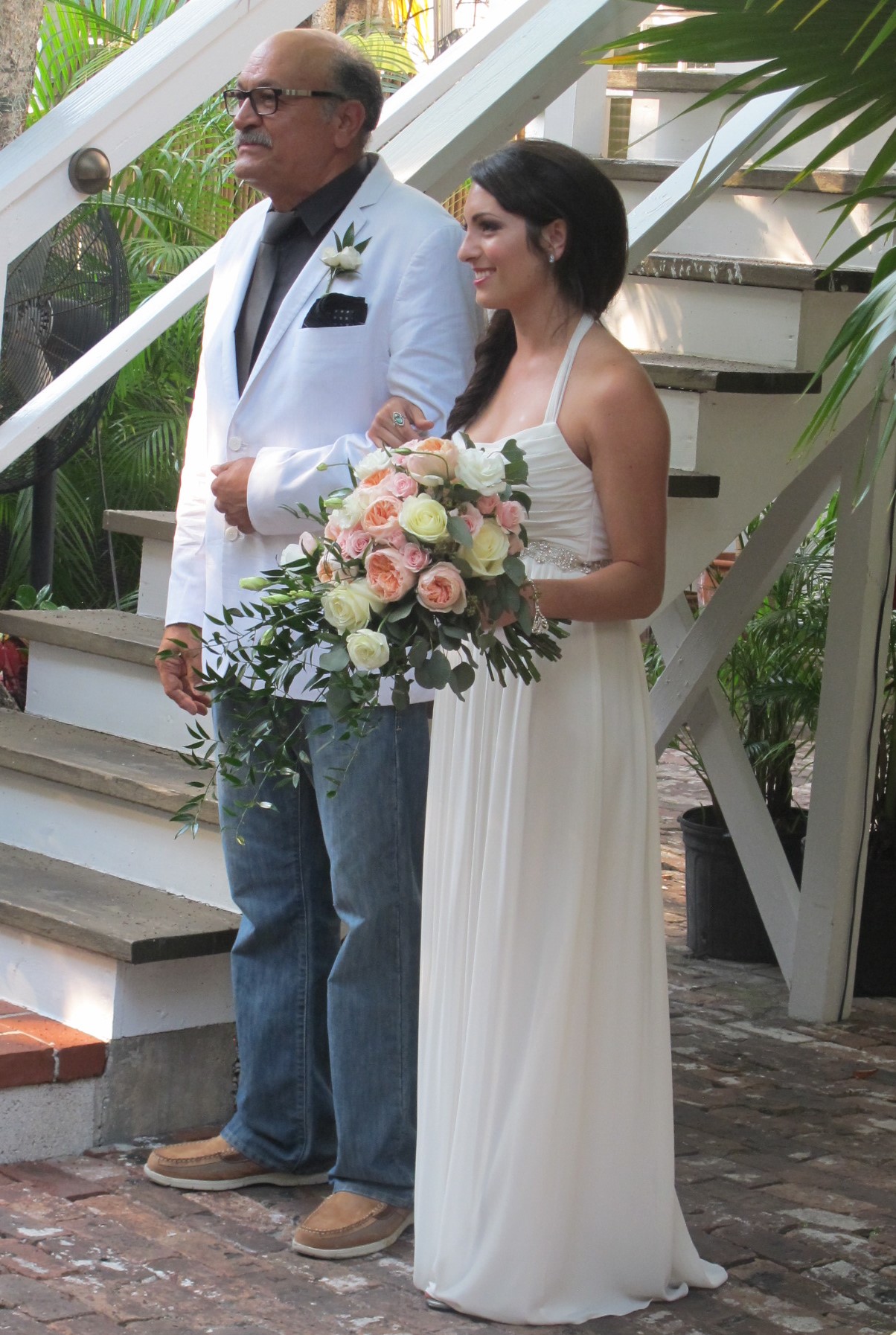 Bride and Dad